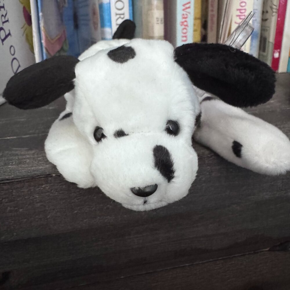 Rare and Vintage "Dotty" the Dalmatian Ty Beanie Baby (with errors!)